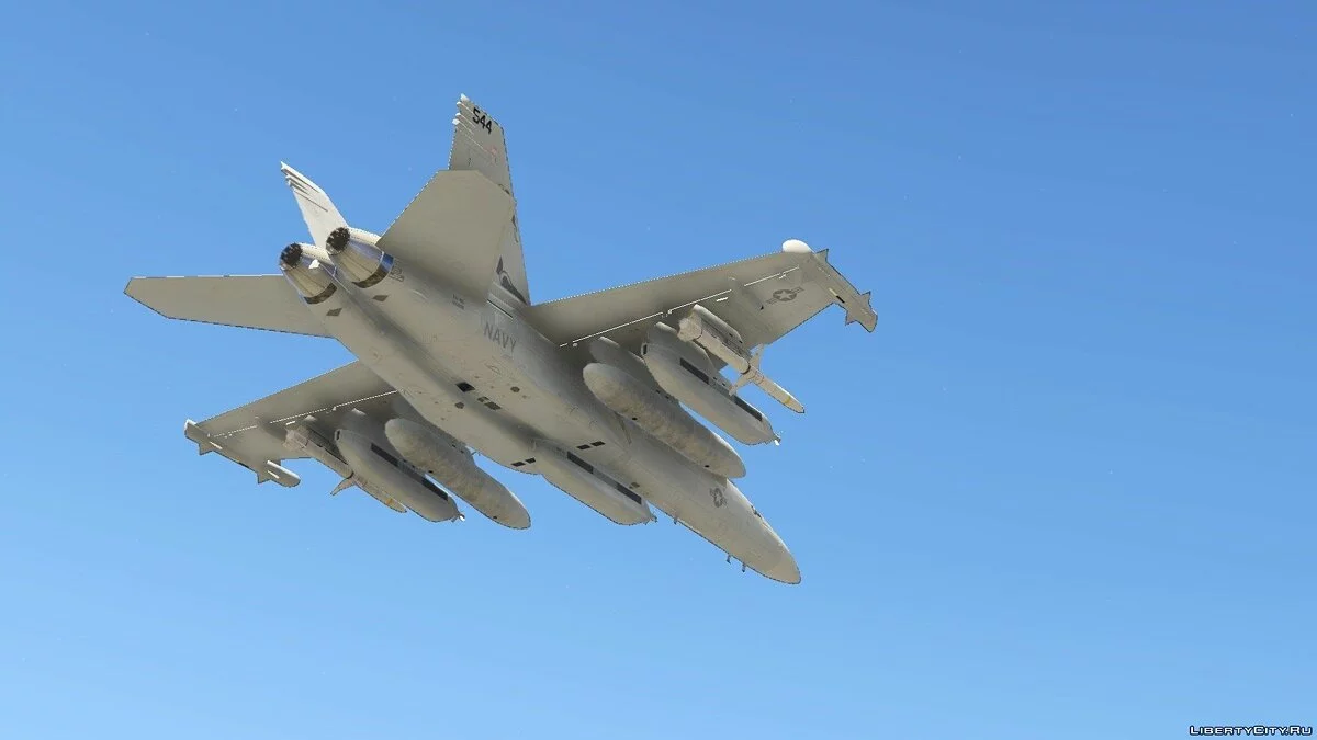 EA-18G Growler Electronic Warfare Jet (Add-On) / GTA 5
