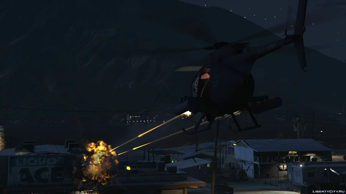 AH-6 Little Bird (attack version) / GTA 5