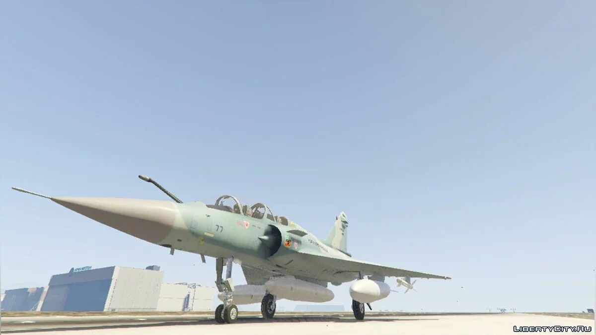 Dassault Breguet Mirage 2000-B N [Add-On] / GTA 5