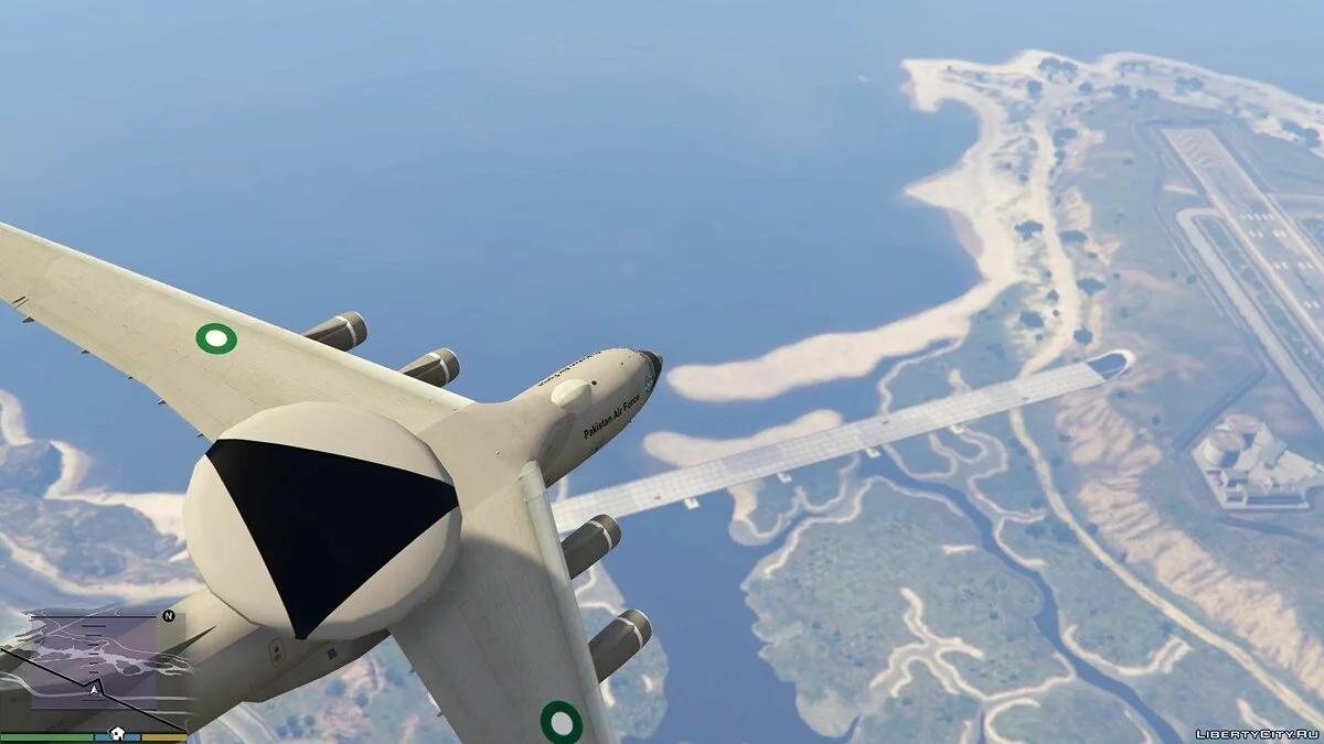 KJ2000/Beriev A-50 AWE&C Pakistan [Add-On / Replace] 1.0 / GTA 5