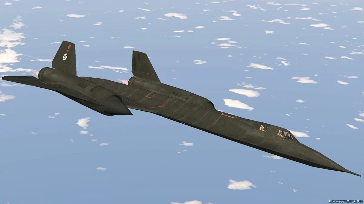 SR-71A Blackbird (fastest jet in the world) / GTA 5