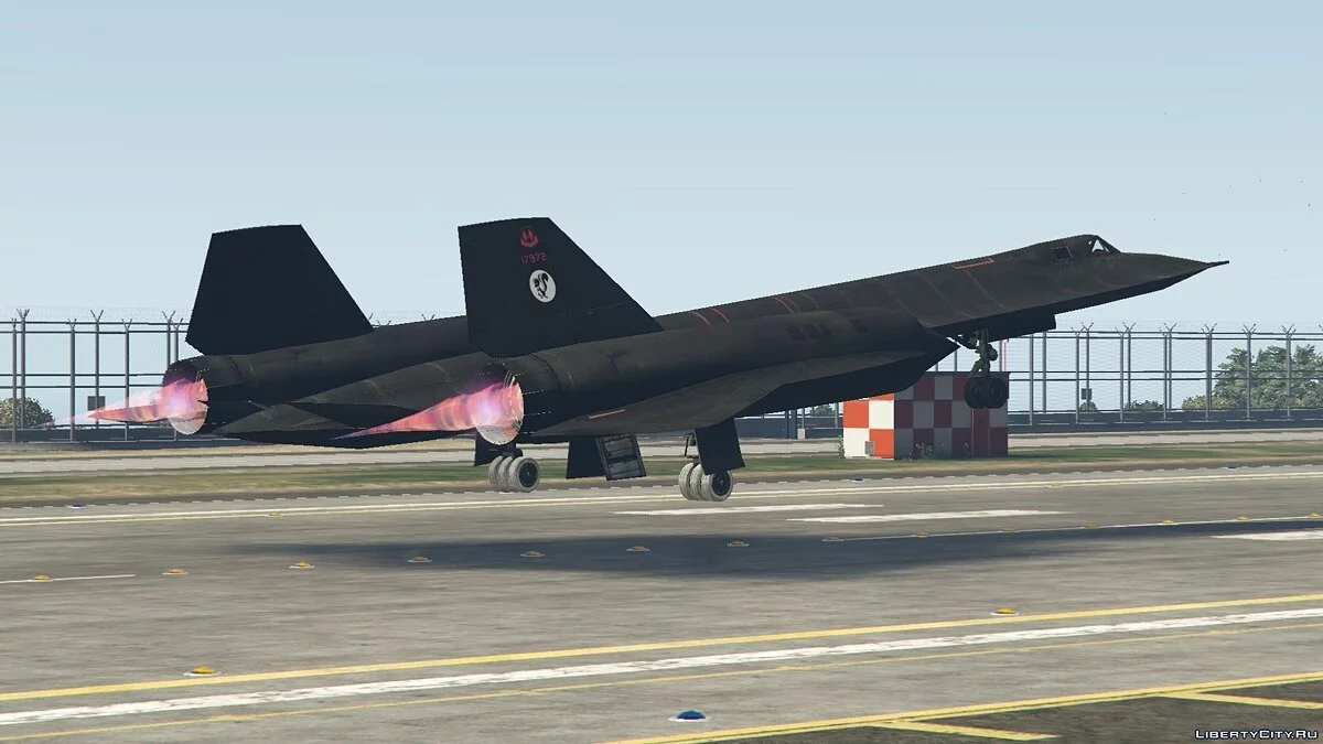 SR-71A Blackbird (fastest jet in the world) / GTA 5