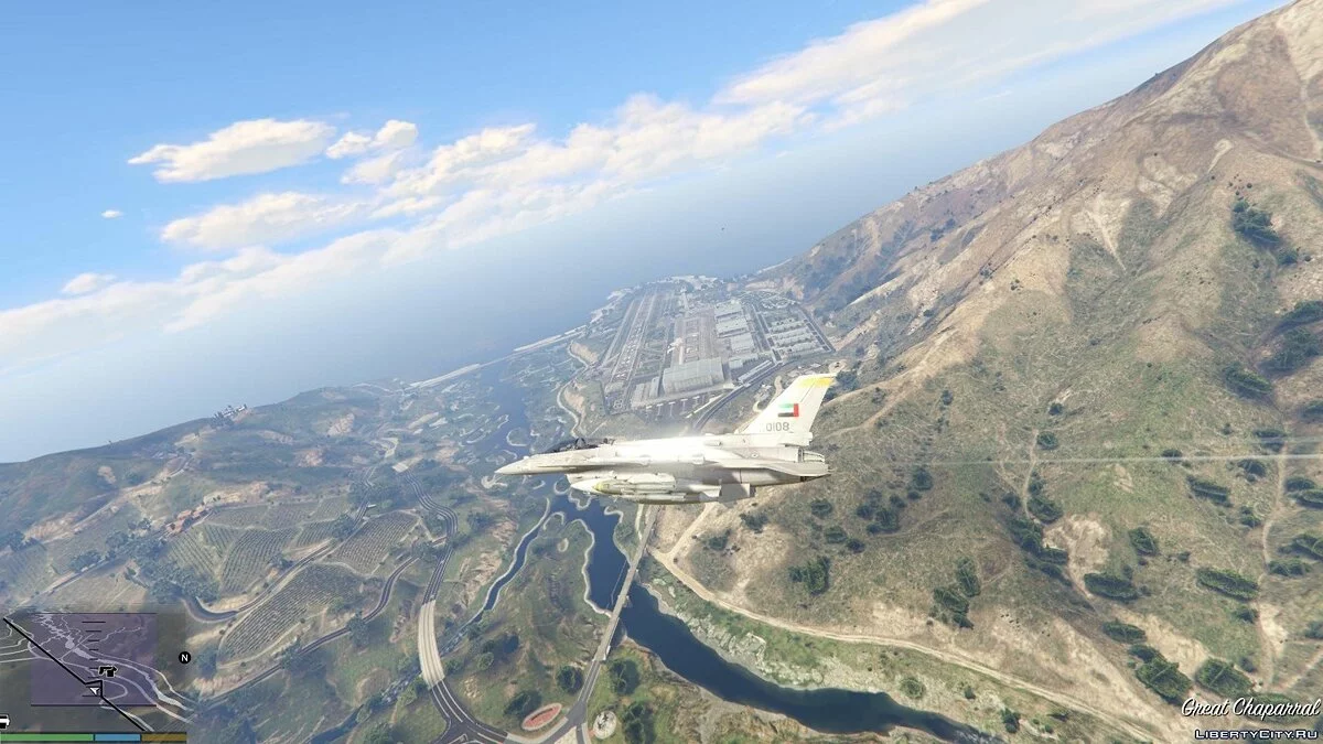 Desert Falcon F-16 F BLK 60/61 UAE [Add-On] 1.0 / GTA 5