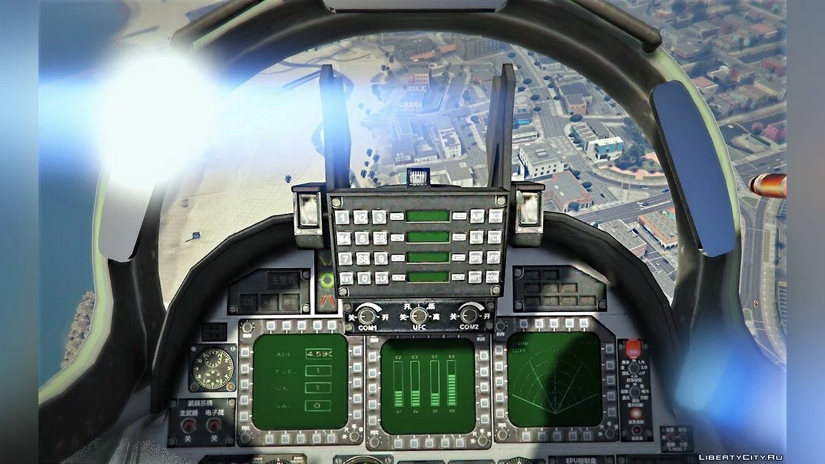 J-10S (Strike) Dual Seat HQ [Add-on / Replace] 1.0 / GTA 5