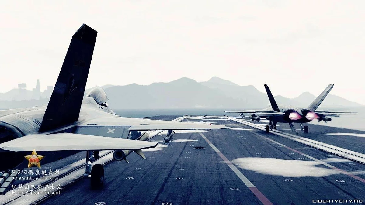 J-31B Gryfalcon Carrier Fighter [Add-On / Replace] 2.0 / GTA 5