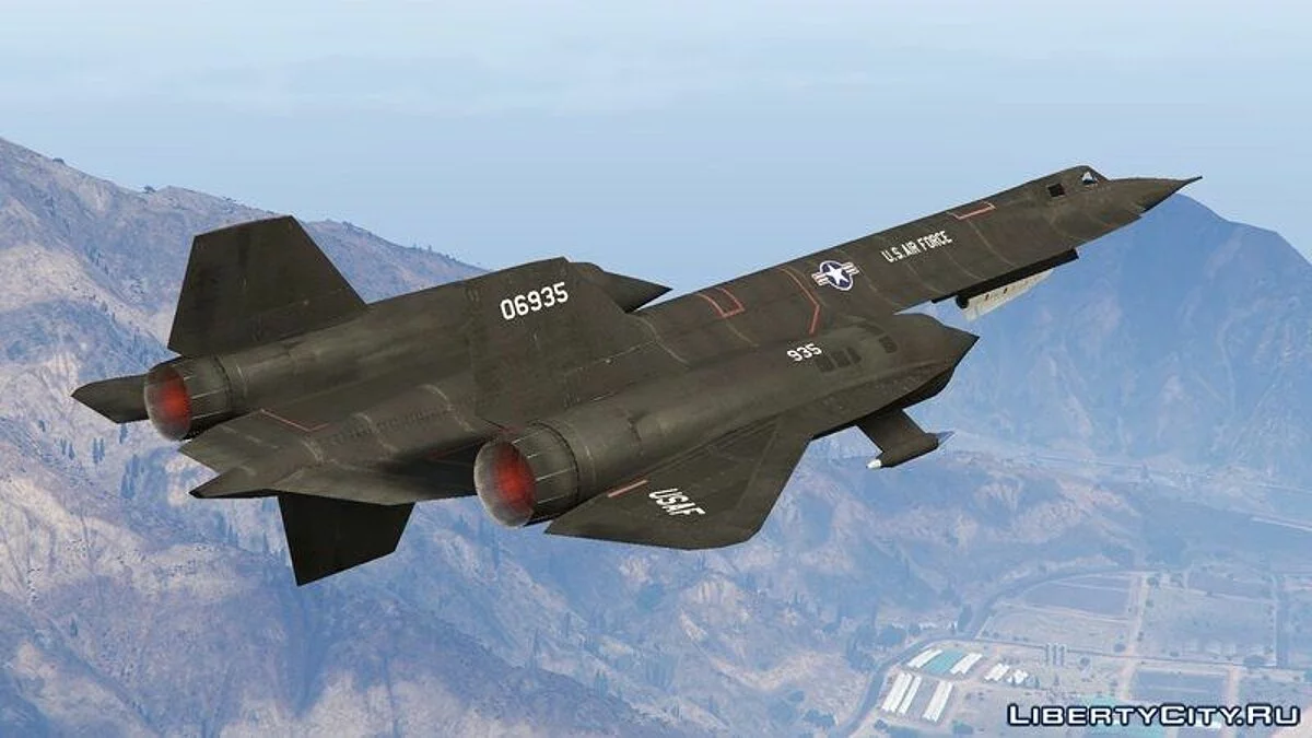 YF-12A Interceptor / GTA 5