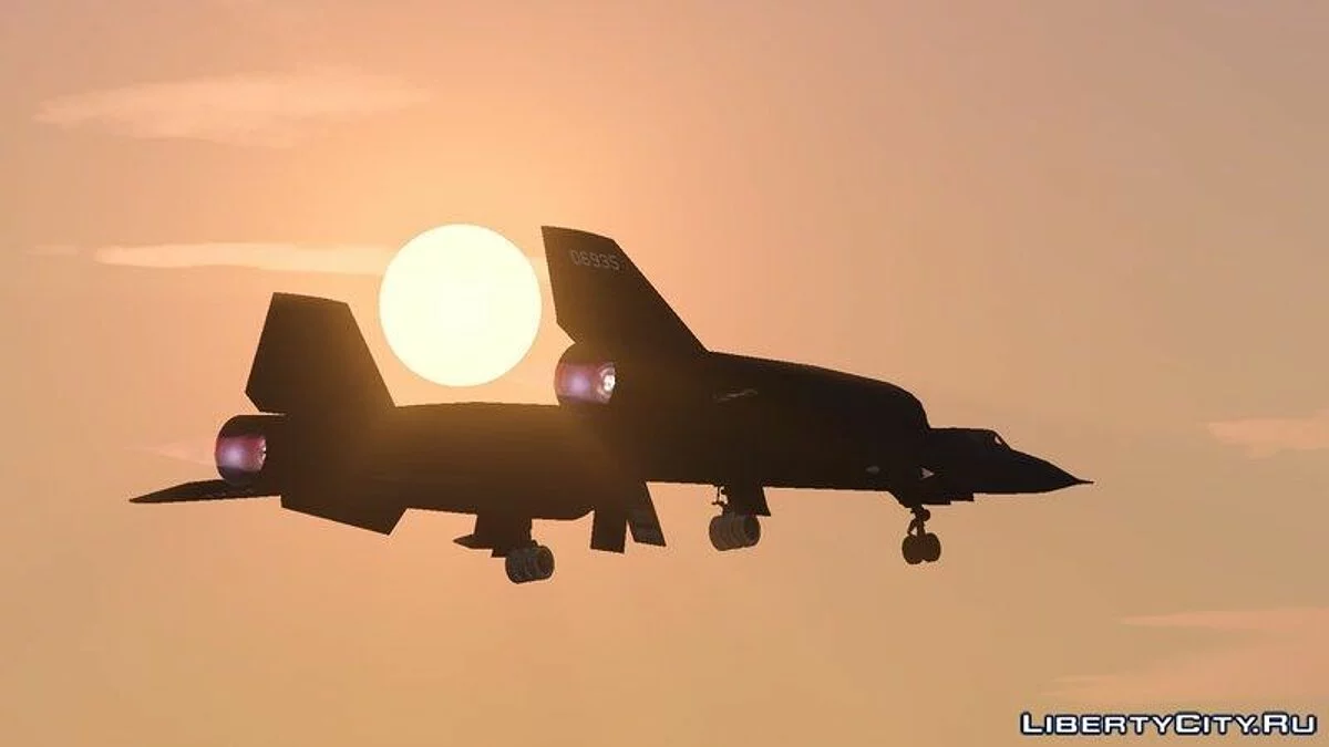 YF-12A Interceptor / GTA 5