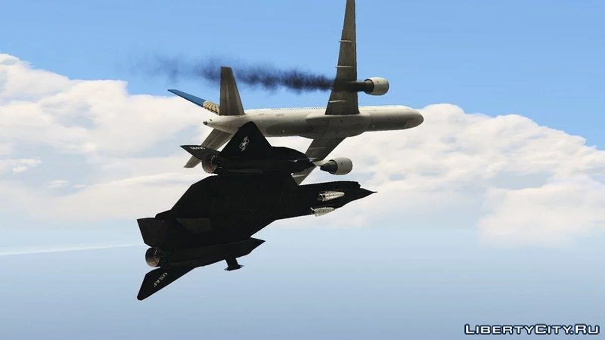 YF-12A Interceptor / GTA 5