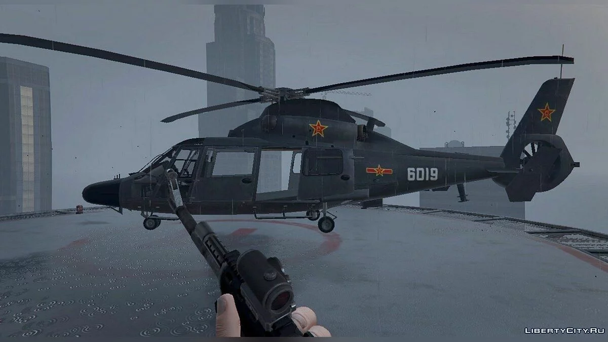 Z-9 Haitun model BF4 [Livery] 1.1 / GTA 5