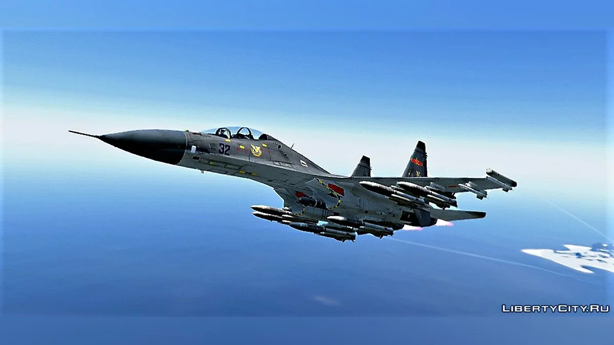 Sukhoi Su-30MKK HQ [Add-On  Replace] / GTA 5