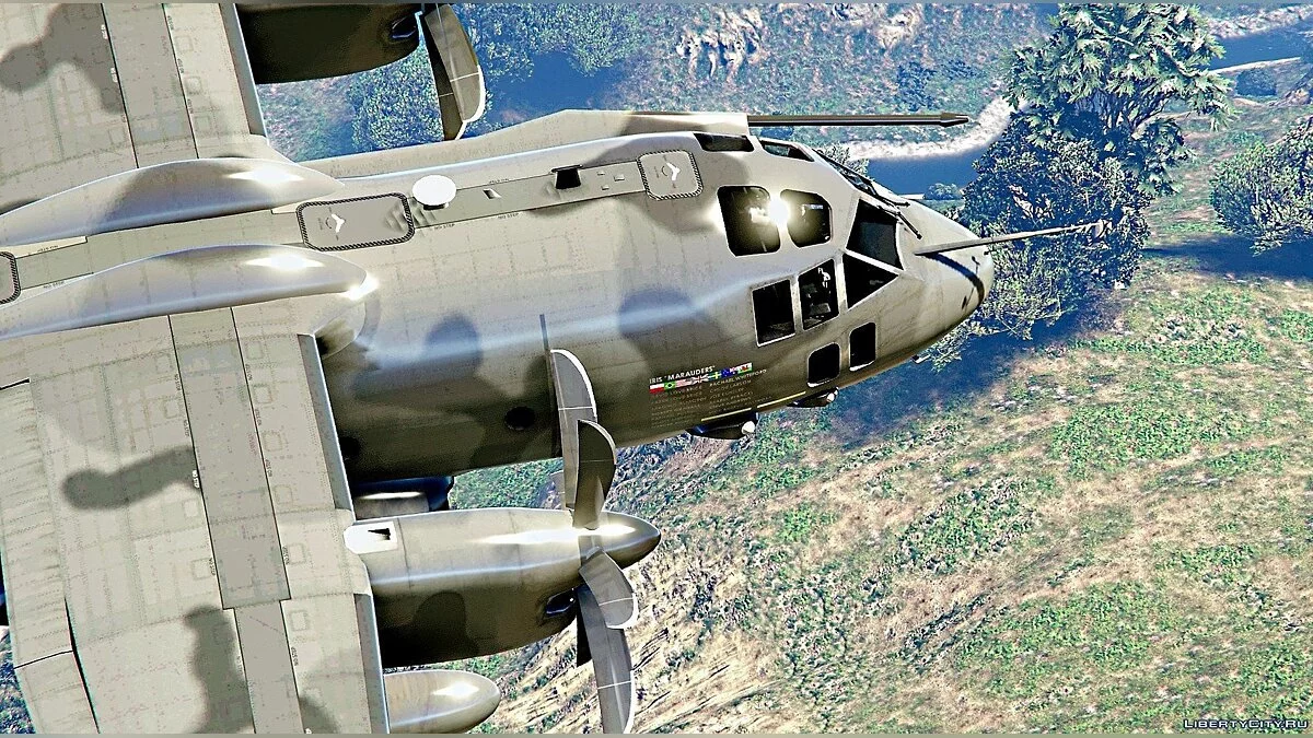 MC-27J Gunship HQ [Add-On] 1.0 / GTA 5
