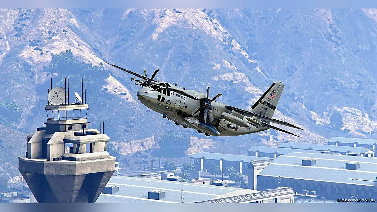 MC-27J Gunship HQ [Add-On] 1.0 / GTA 5