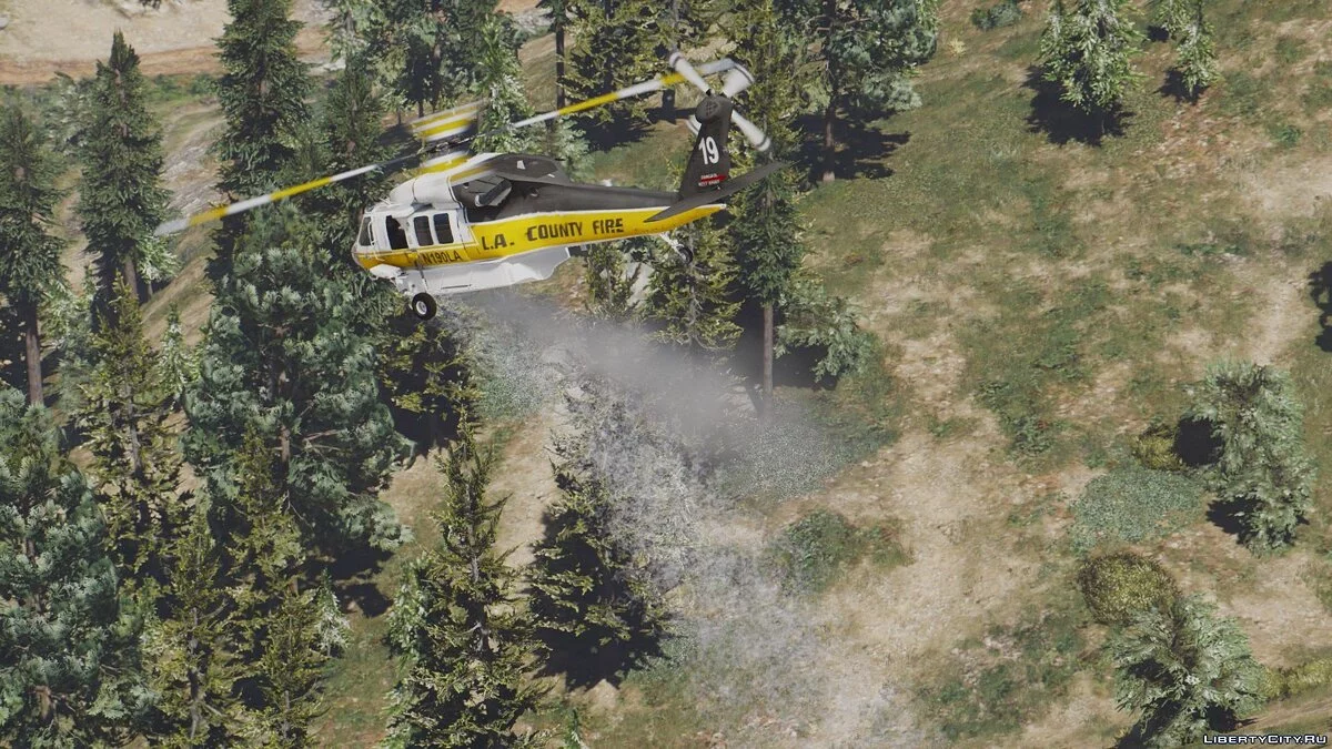 S-70A Firehawk Fire Fighting Helicopter [Add-On | Wipers] / GTA 5