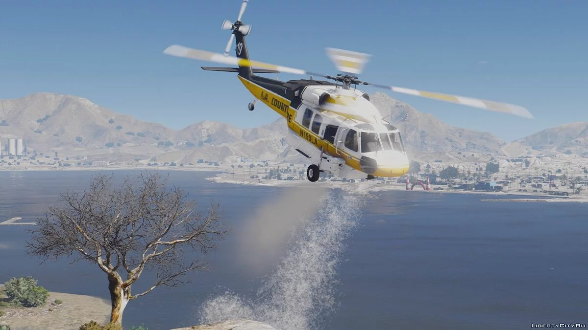 S-70A Firehawk Fire Fighting Helicopter [Add-On | Wipers] / GTA 5