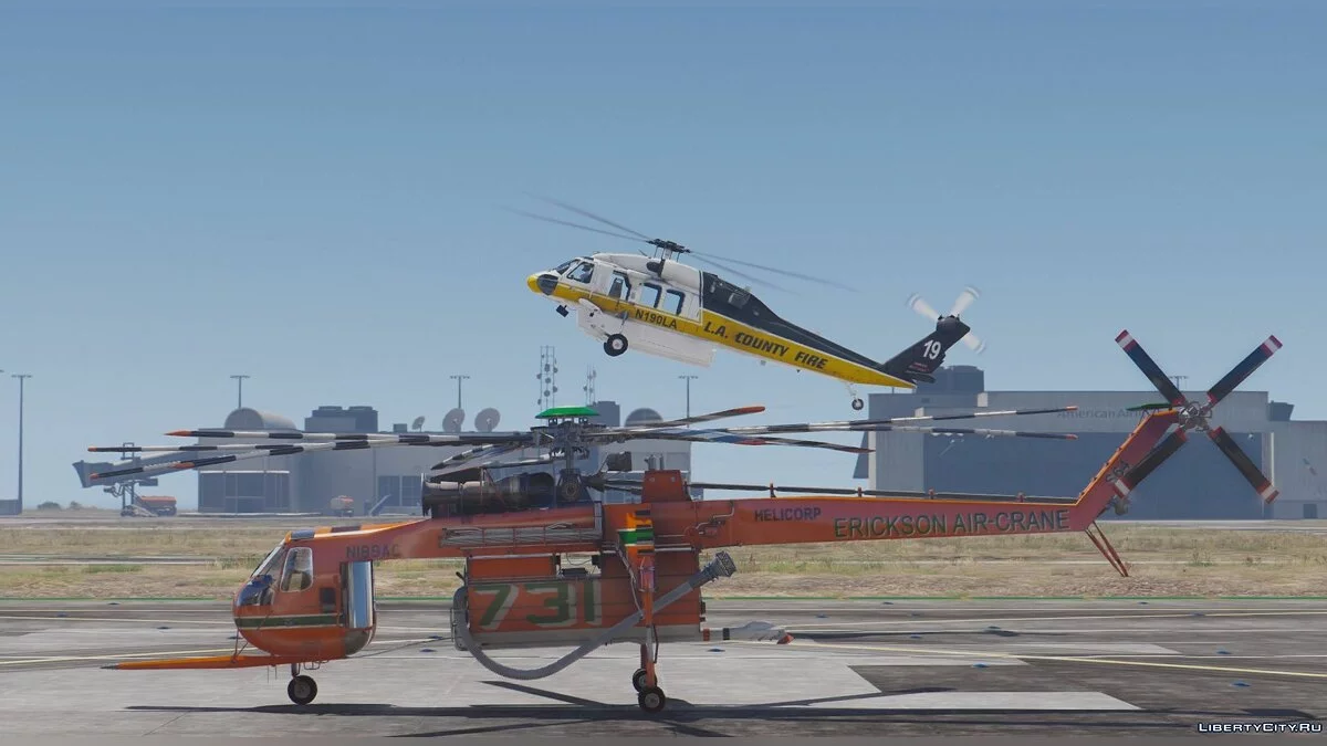 S-70A Firehawk Fire Fighting Helicopter [Add-On | Wipers] / GTA 5