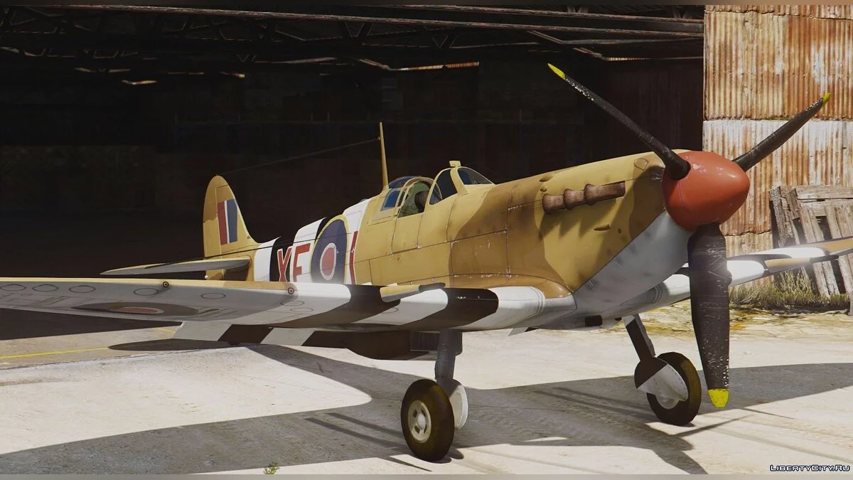 Supermarine Spitfire Mk.IIB [Add-On] / GTA 5