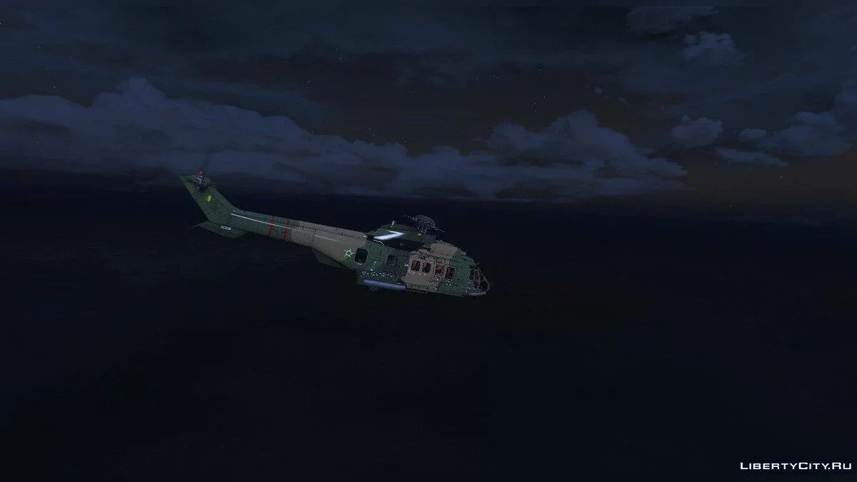 As-332 Super Puma FAB [Replace] 1.0 / GTA 5