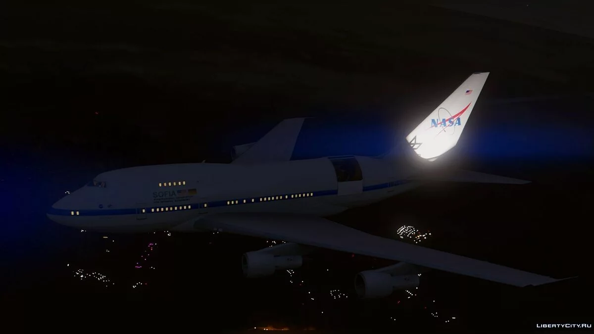 Boeing 747 SOFIA (Flying Telescope) [Add-On] / GTA 5