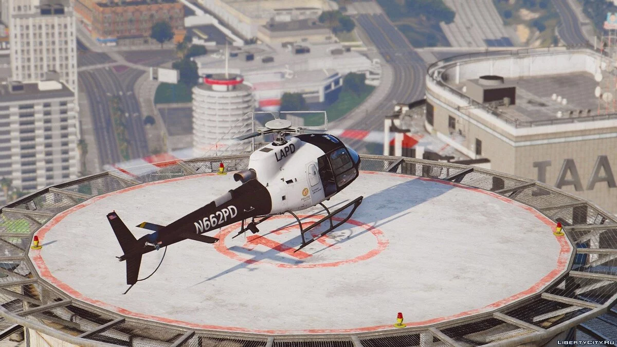 AS-350 Ecureuil (LAPD & CHP) [Add-On / Replace | Livery] / GTA 5