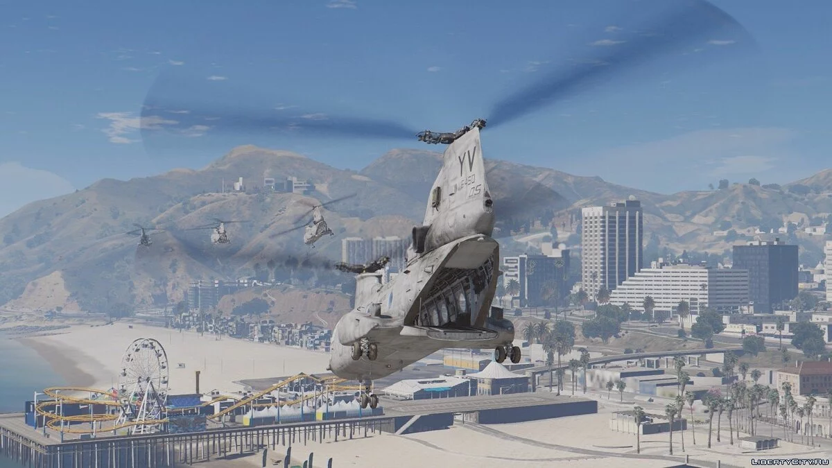 CH-46E Seaknight (2in1) [Add-On] / GTA 5