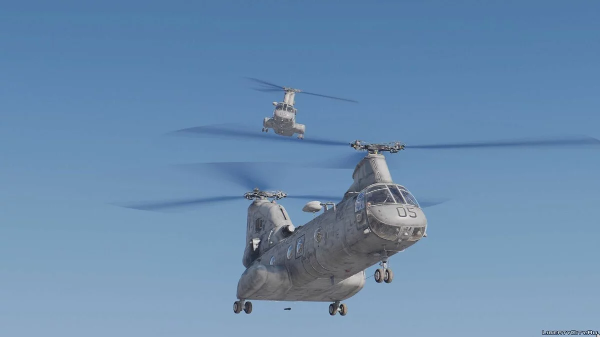 CH-46E Seaknight (2in1) [Add-On] / GTA 5