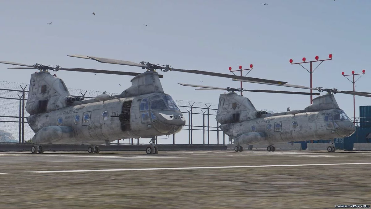 CH-46E Seaknight (2in1) [Add-On] / GTA 5