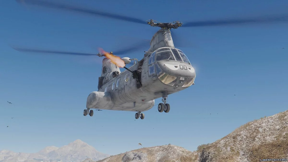 CH-46E Seaknight (2in1) [Add-On] / GTA 5