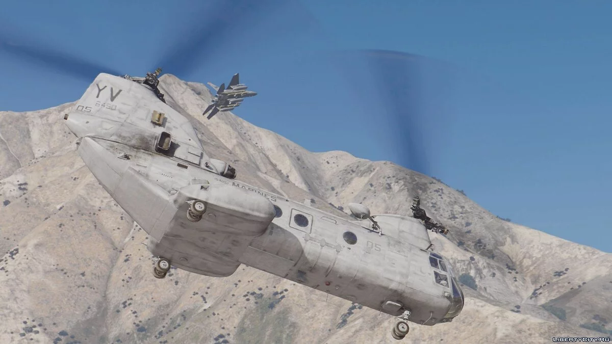 CH-46E Seaknight (2in1) [Add-On] / GTA 5