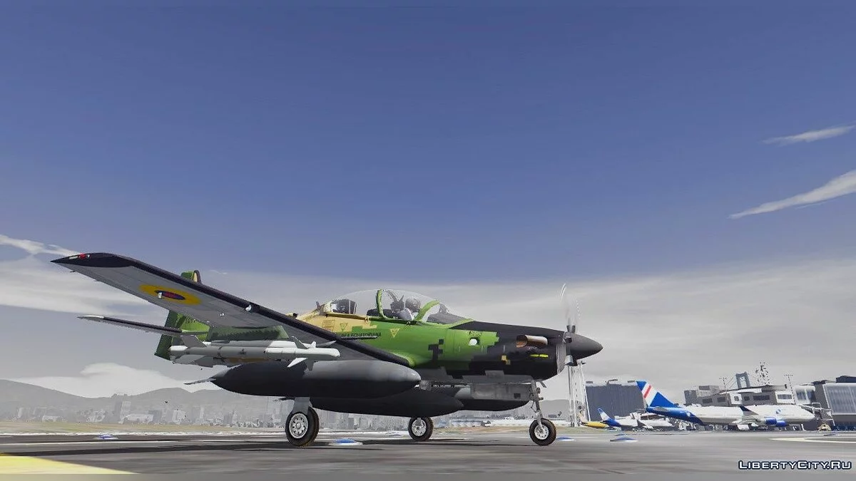 Embraer A-29B Super Tucano [Add-On] 1.0 / GTA 5
