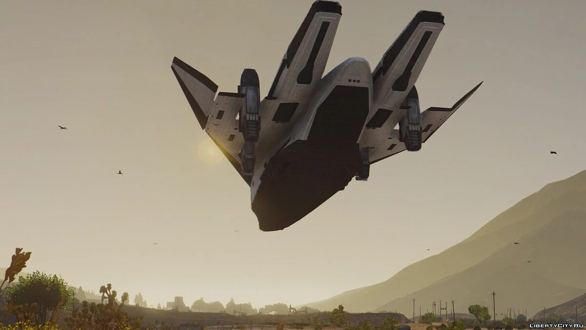 TAV-37 Valkyrie SSTO Shuttle from Avatar [Add-On] / GTA 5