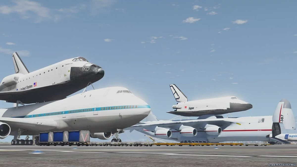 Antonov AN-225 Mriya Buran Carrier [Add-On] / GTA 5