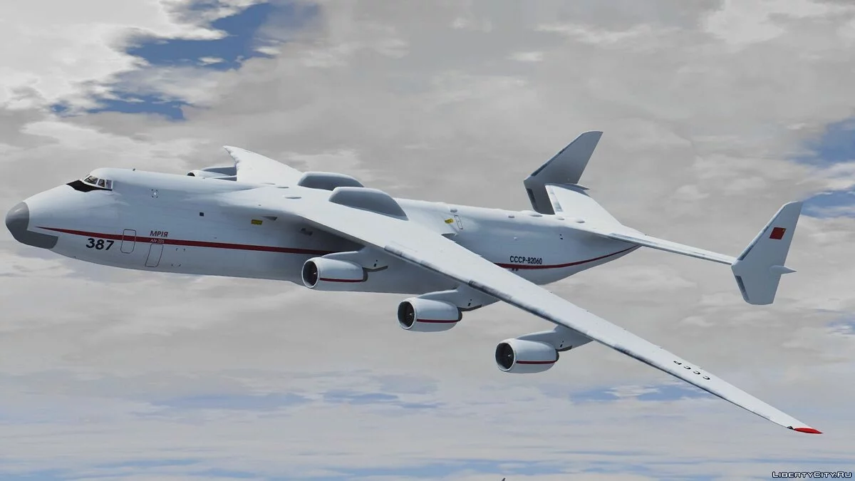 Antonov AN-225 Mriya - Самый большой самолёт в мире! [Add-On] v1.5 / GTA 5