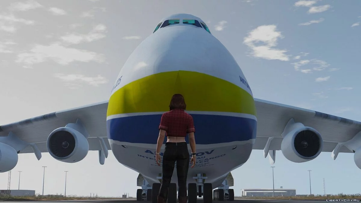 Antonov AN-225 Mriya - Самый большой самолёт в мире! [Add-On] v1.5 / GTA 5