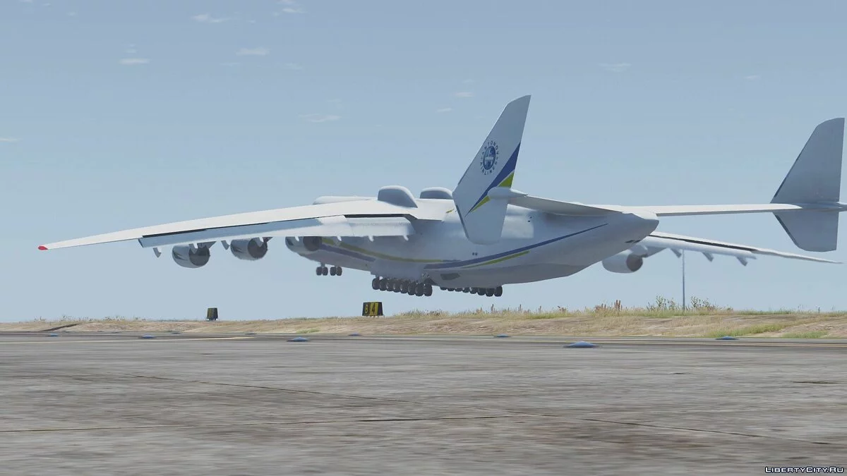 Antonov AN-225 Mriya - Самый большой самолёт в мире! [Add-On] v1.5 / GTA 5