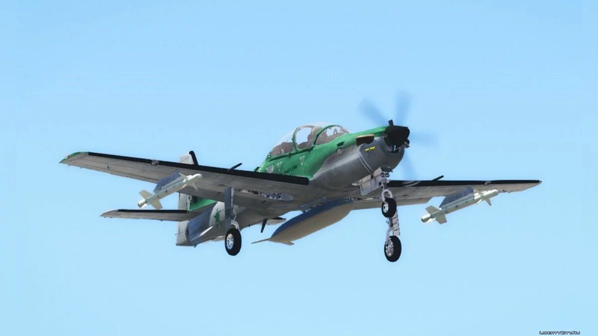 Embraer A-29B Super Tucano LAS [Add-On] / GTA 5