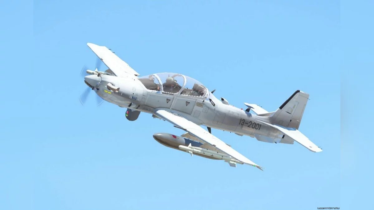 Embraer A-29B Super Tucano LAS [Add-On] / GTA 5