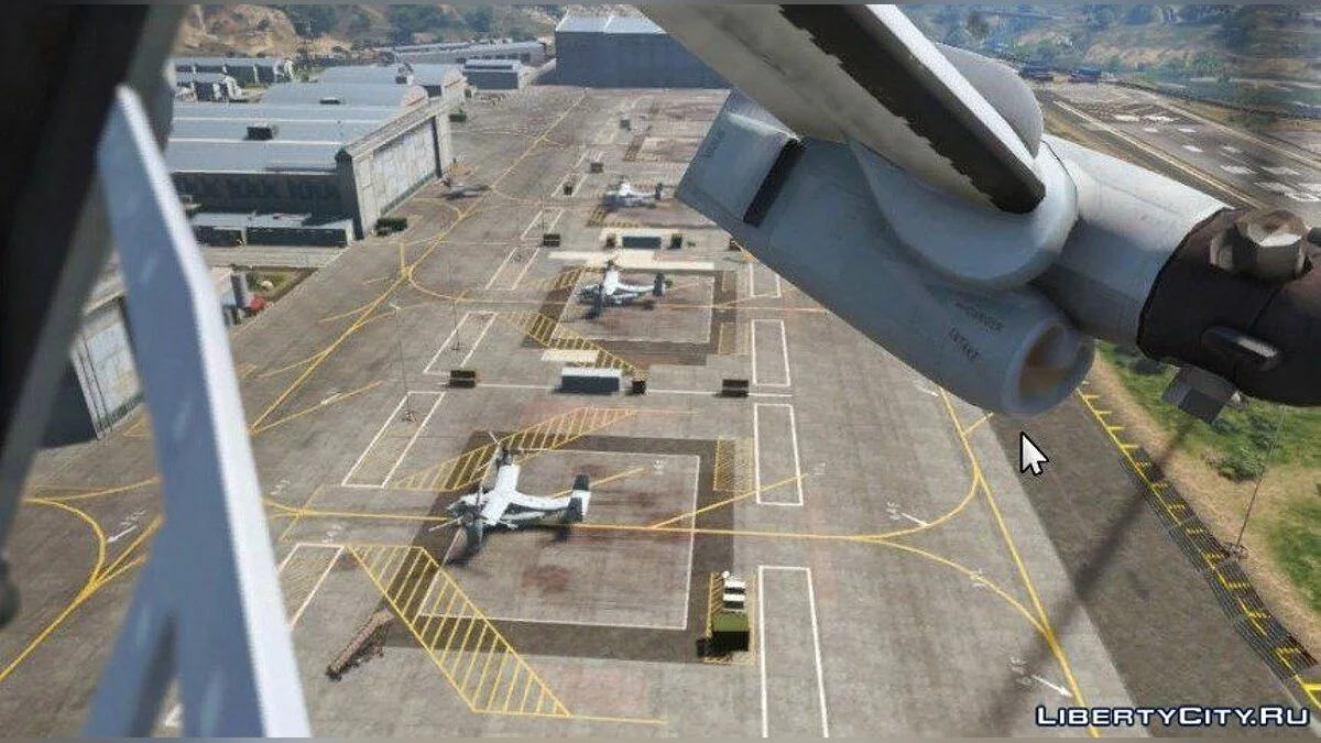 USMC MV-22B Osprey [REPLACE] (8 liveries / Illum. Rotors) 1.0 / GTA 5