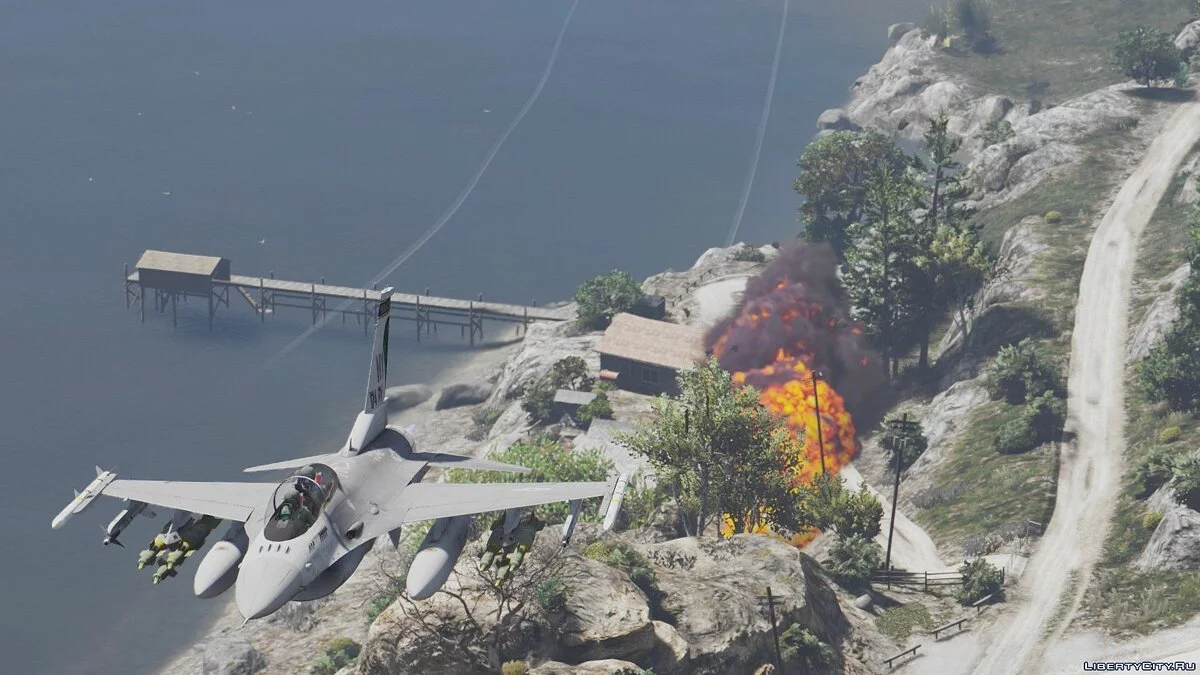 F-16D Fighting Falcon (USAF) [Add-On] / GTA 5