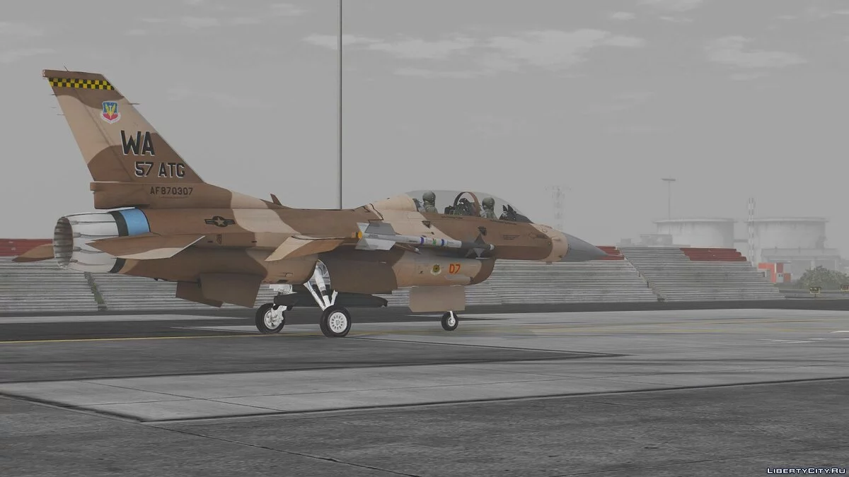 F-16D/N Fighting Falcon (Aggressor) [Add-On] / GTA 5