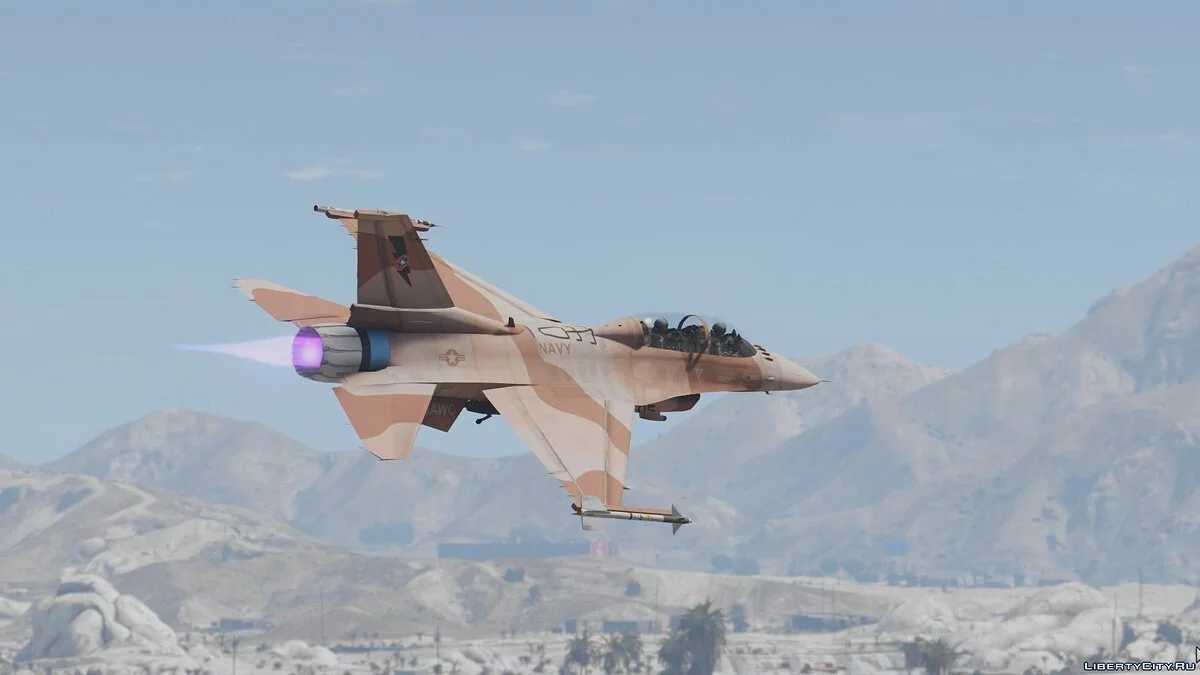 F-16D/N Fighting Falcon (Aggressor) [Add-On] / GTA 5