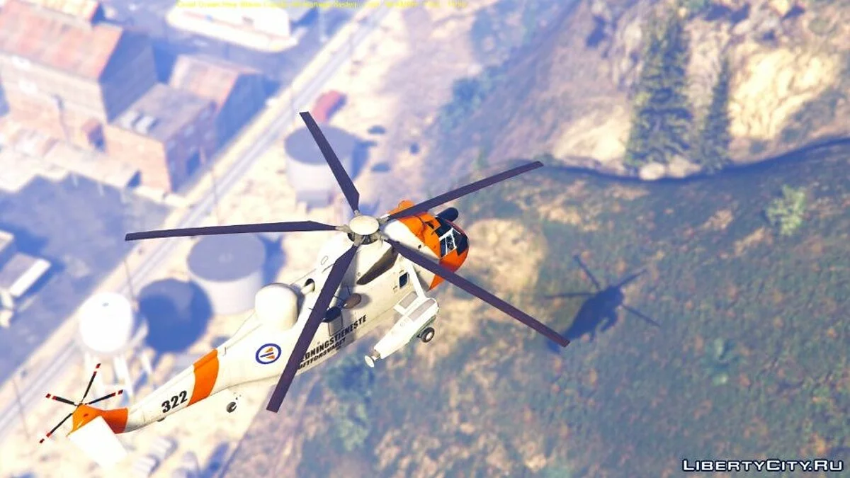 Norwegian SeaKing Helicopter - SAR 0.8 / GTA 5