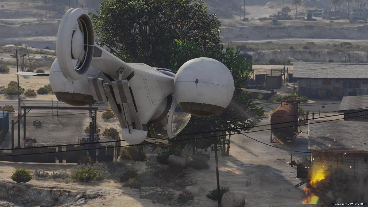Bubbleship from the Movie Oblivion [Add-On] / GTA 5