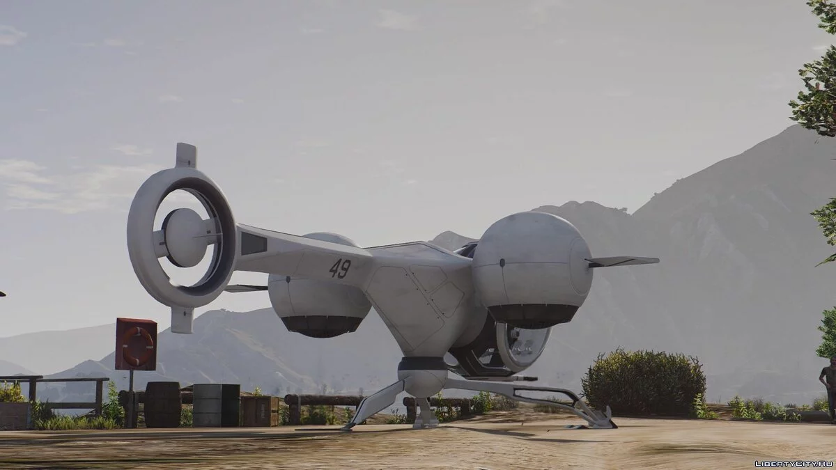 Bubbleship from the Movie Oblivion [Add-On] / GTA 5