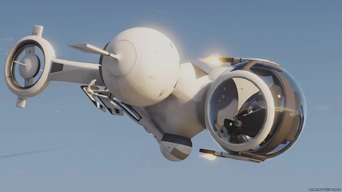 Bubbleship from the Movie Oblivion [Add-On] / GTA 5