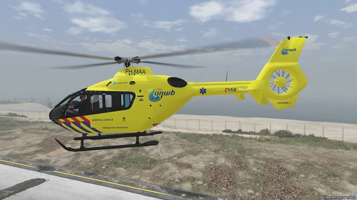 EC-135 Dutch Lifeliner 1 / Traumahelikopter 2.0 / GTA 5