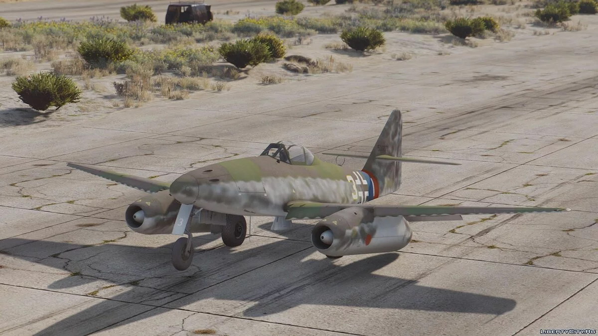 Messerschmitt Me 262 A-1a (world's first jet fighter) [Add-On] / GTA 5