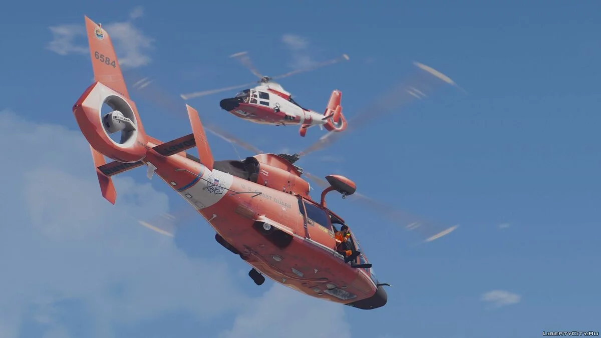 MH-65C Dolphin [Add-On | Multi-Livery] / GTA 5