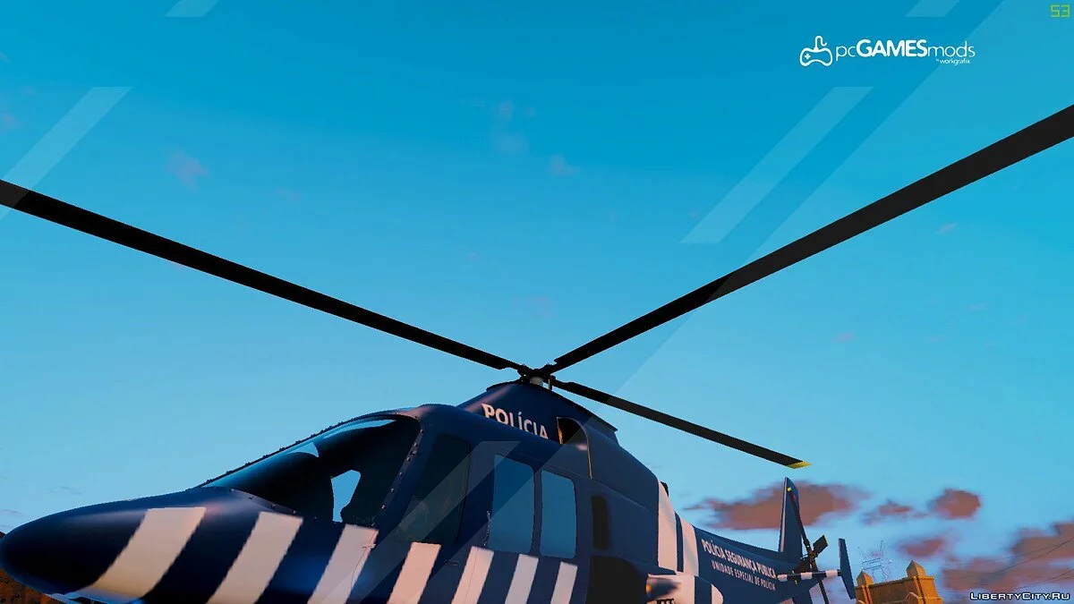 Portuguese Police & EMS - Helicopter [Replace] 1.0 / GTA 5