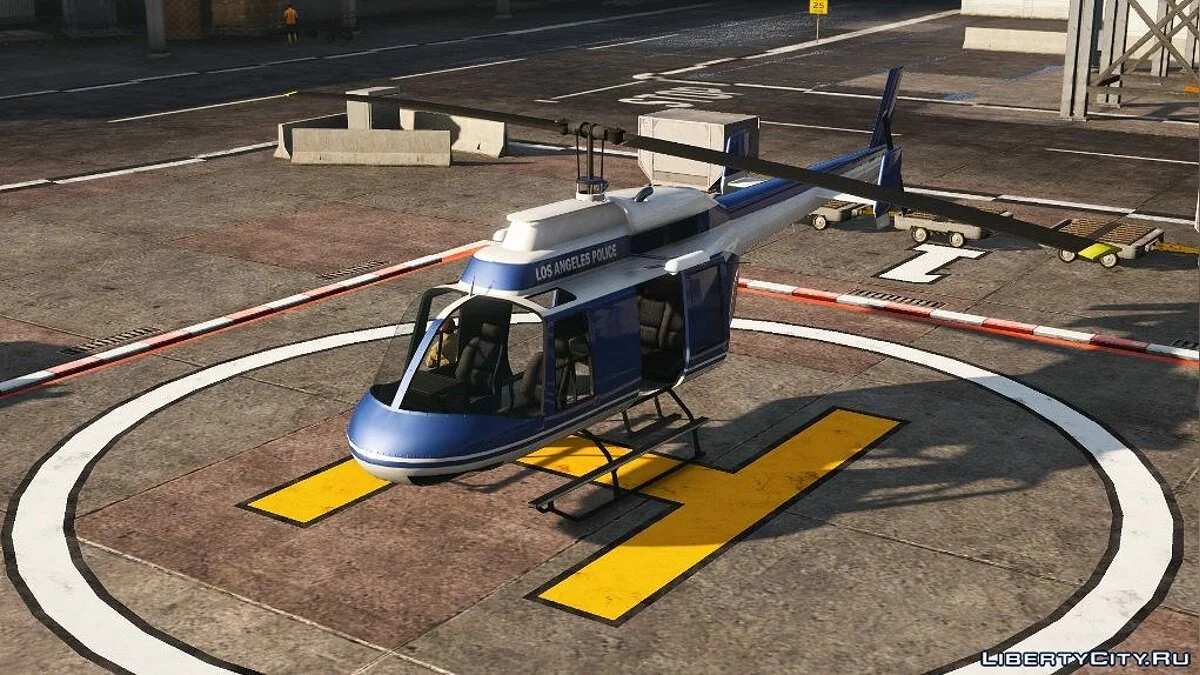 70s LAPD Helicopter 1.0.0 / GTA 5