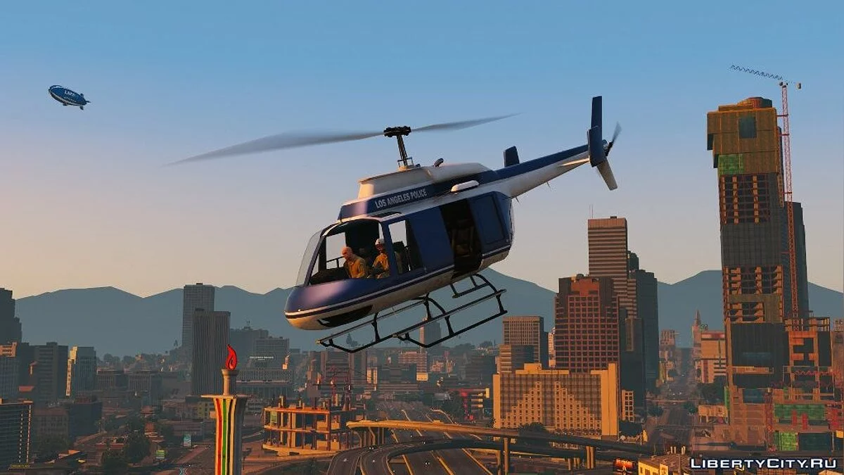 70s LAPD Helicopter 1.0.0 / GTA 5